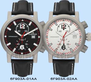 Quantum 6F903A Mens Leather watch