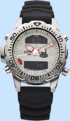 Quantum V347a Diving Silicon Strap Watches