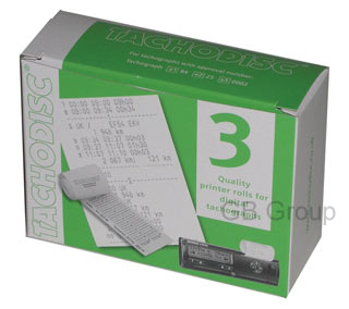 3 Paper Rolls For Electronic Tachograph