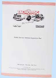 Tachodisc Inspection Pad P.c.v. B2322