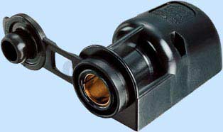 12v Surface-Mounted Din Socket + Cap