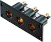 12 Volt Din Sockets-Panel Of 3