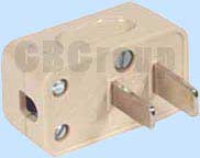 12v Edison 2-Pin D.c. Plug