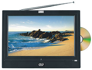 August 11-in Analogue/Digital Tv + Dvd Player (Black)