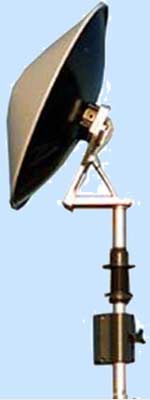 Globesat Mobile Satellite TV Dish And Mast D2213