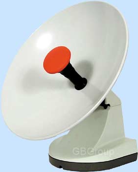 Multimo Twin Lnb Portable Satellite TV Dish D2220