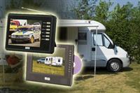 12-Volt/24-Volt Portable LCD TV - Compact Screen