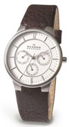Skagen 331XLSL1 Gents' Leather Watch