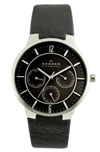 Skagen 331XLSLB Gents' Leather Watch