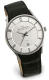 Skagen 474XLSLC Gents' Leather Watch