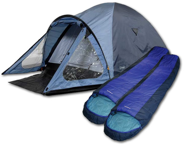 Snugpak Special Offer: Tent & 2 Sleeping Bags deal - Kobuk 2 & The Sleeping Bag x 2