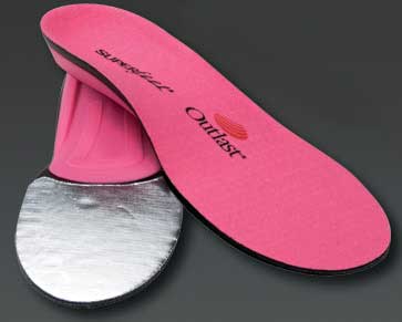 Superfeet Trim to Fit hotPINK Outlast Insoles