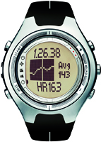 Suunto X6HRM Cross-Sports Heart-Rate Monitor Watch + Steel Strap