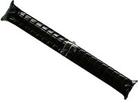 Suunto t-Series Polished Black Elastomer Strap