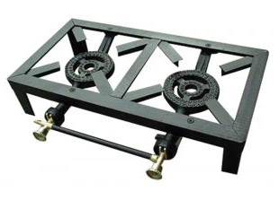Thatchreed Double Burner