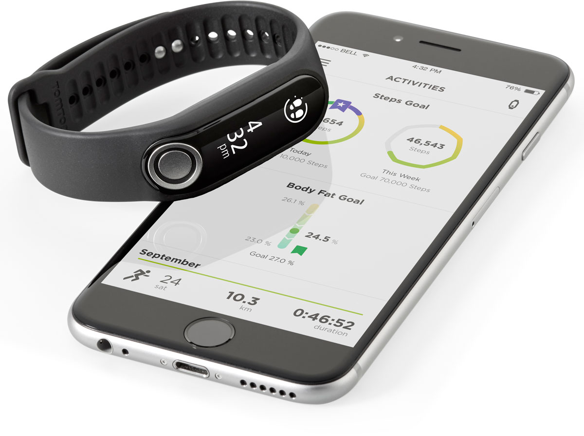 tomtom touch body composition
