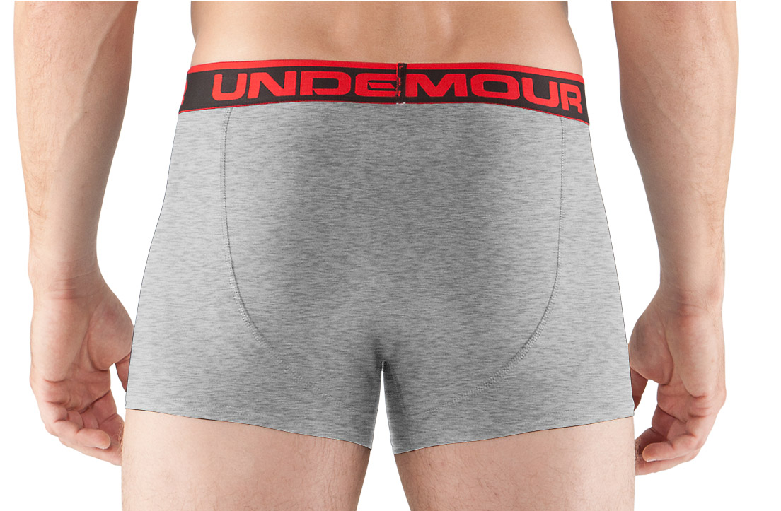 Under Armour Mens Original 3 inch Boxer Jock Briefs for training and everyday wear