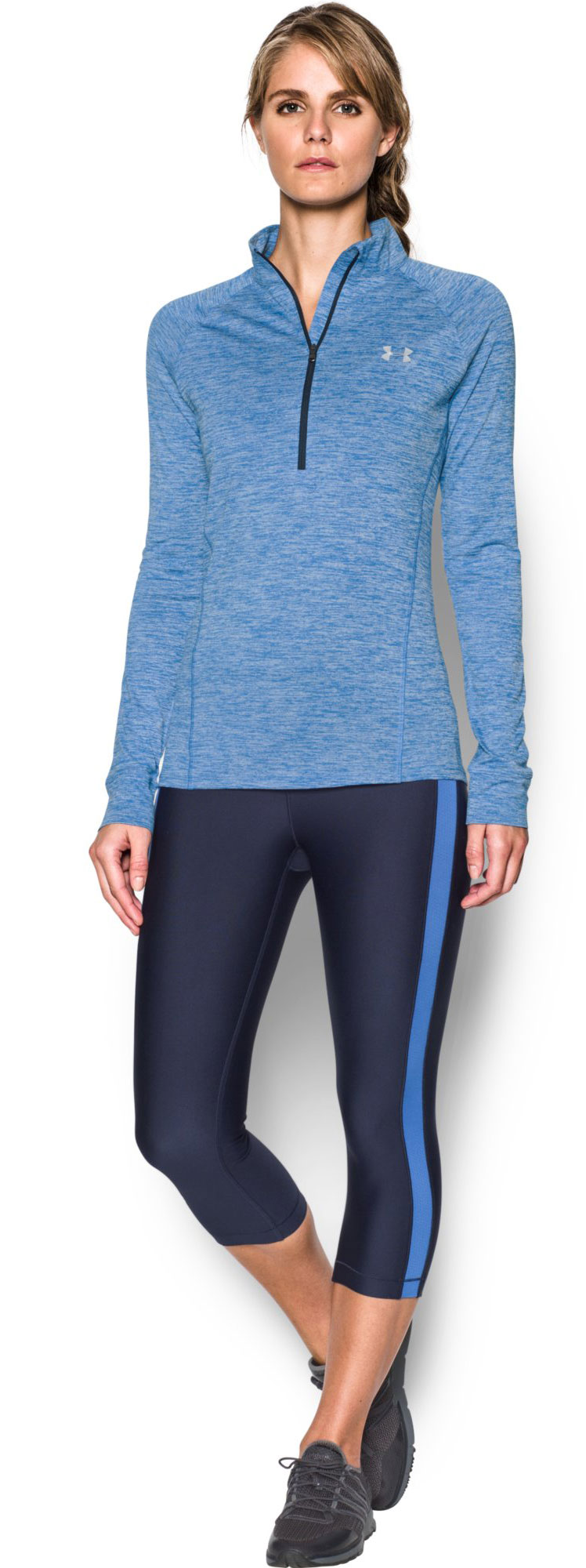 under armour women's tech 1 2 zip twist top