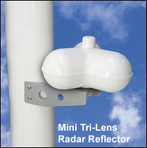 Tri-Lens Radar Reflectors