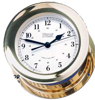 Atlantis Collection 8-Day Wind Ship's Bell Clock 200200 