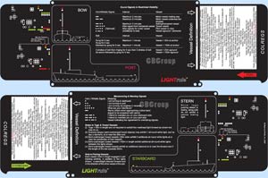 Lightrule Collision Regulations Slide Rule