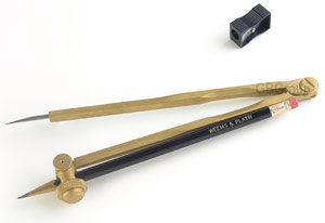 Professional Brass Pencil Compass