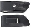Opinel Black Leather Pouch with Sharpening Steel