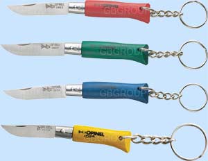 Opinel Originals Key-Ring Knives In Colour