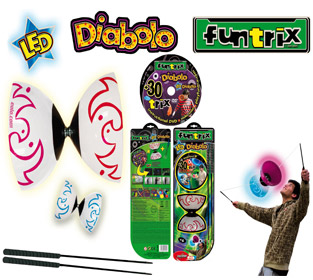 Funtrix LED Diabolo Game