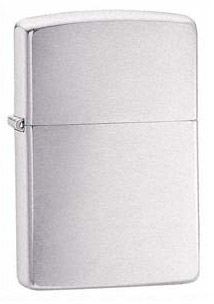 Zippo Brushed Chrome Lighter