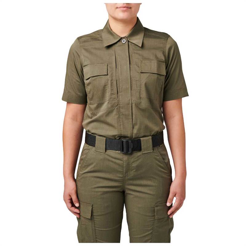 5.11 Womens Flex-Tac Tdu Ripstop Short Sleeve Shirt-3