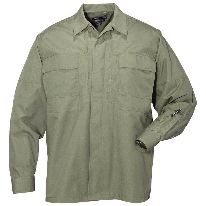 5.11 Mens Ripstop Tdu Long Sleeve Shirt-3