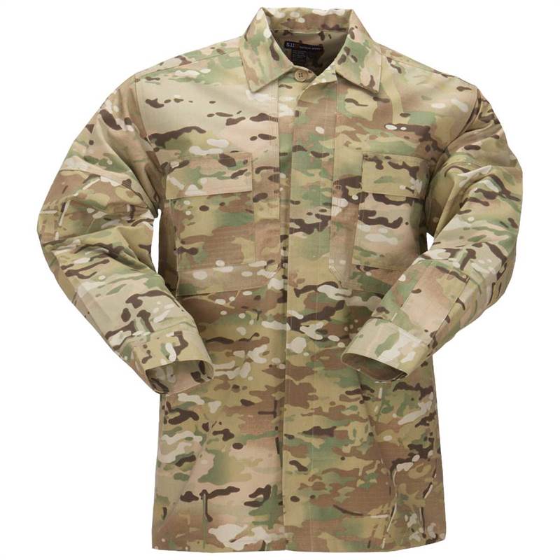 5.11 Mens Ripstop Tdu Multicam Long Sleeve Shirt-1