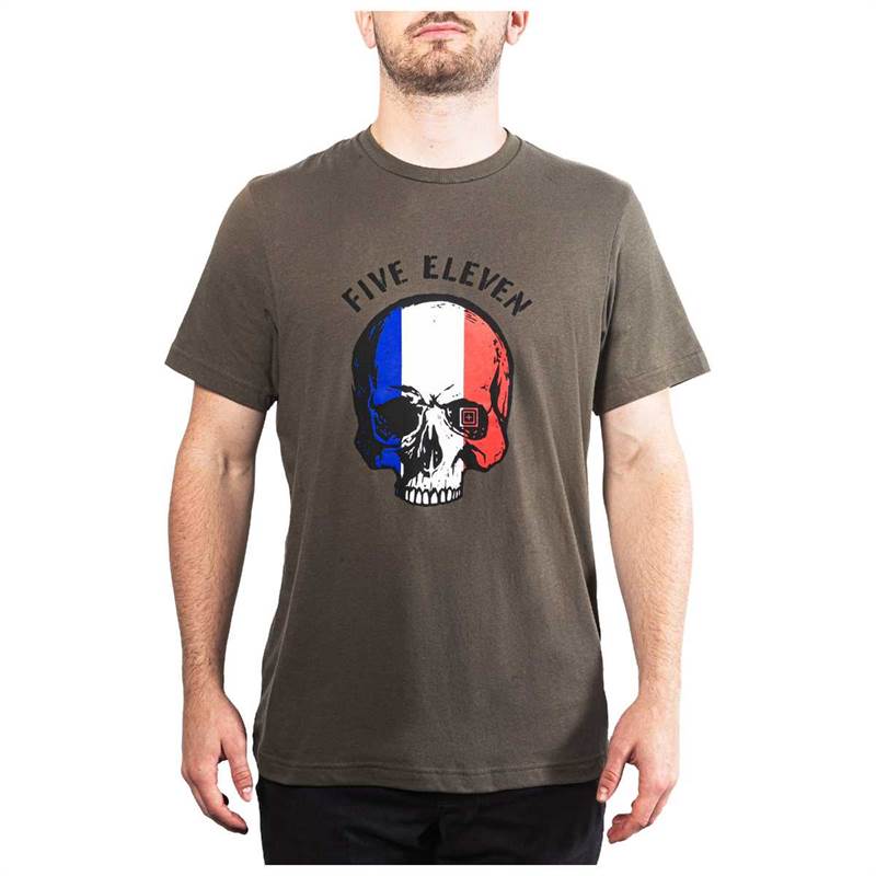 5.11 Mens Patriotic Skull Short Sleeve Tee-5