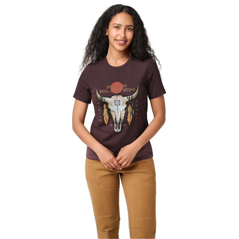 5.11 Womens Cattle Skull Short Sleeve Tee-4