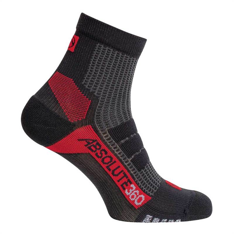 Absolute 360: Performance Running Quarter Socks-1