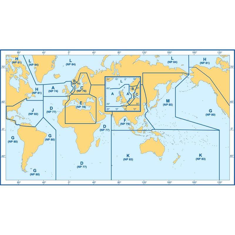 Admiralty List of Lights and Fog Signals Series-1