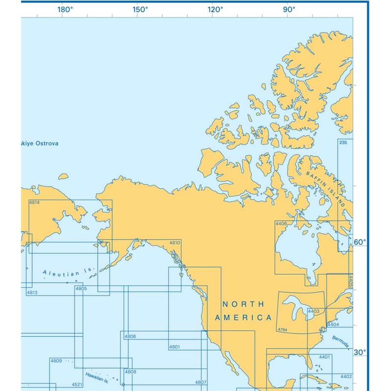 Admiralty Charts The World A1 14-5