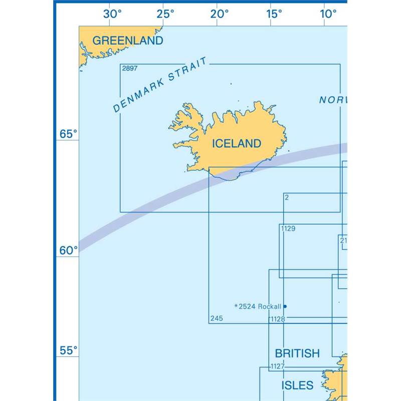 Admiralty Charts North-East Atlantic, Europe, Mediterranean -Small-Scale Charts A2 16-3