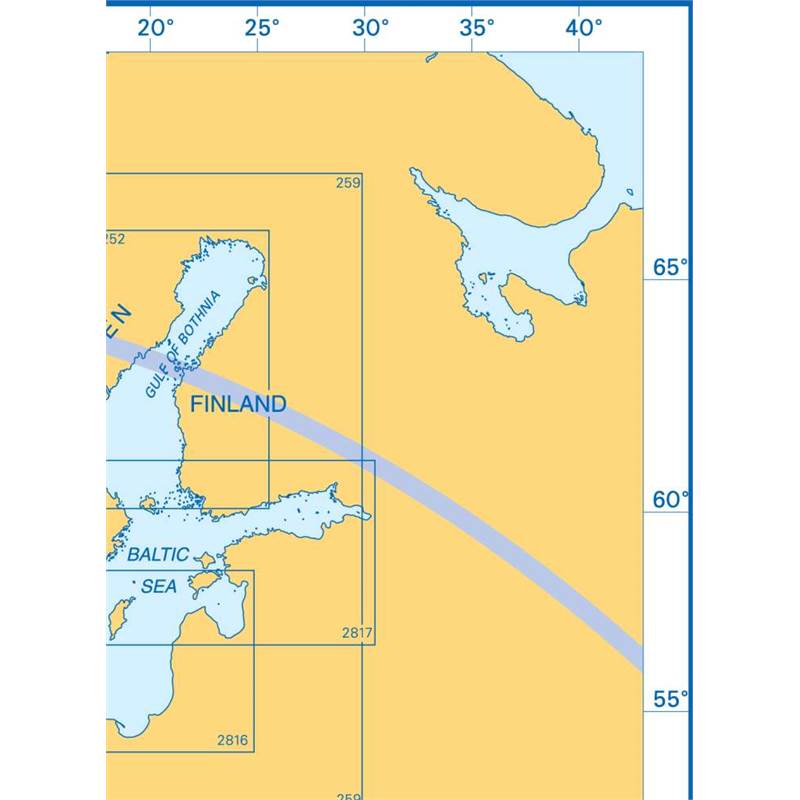 Admiralty Charts North-East Atlantic, Europe, Mediterranean -Small-Scale Charts A2 16-5