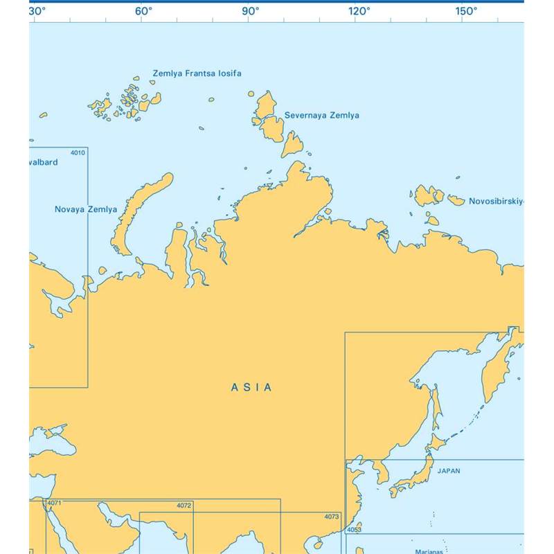 Admiralty Charts The World - General Charts of the Oceans A 12-4