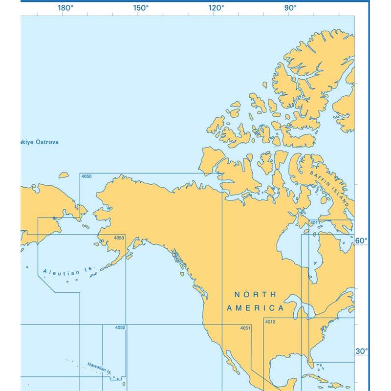 Admiralty Charts The World - General Charts of the Oceans A 12-5
