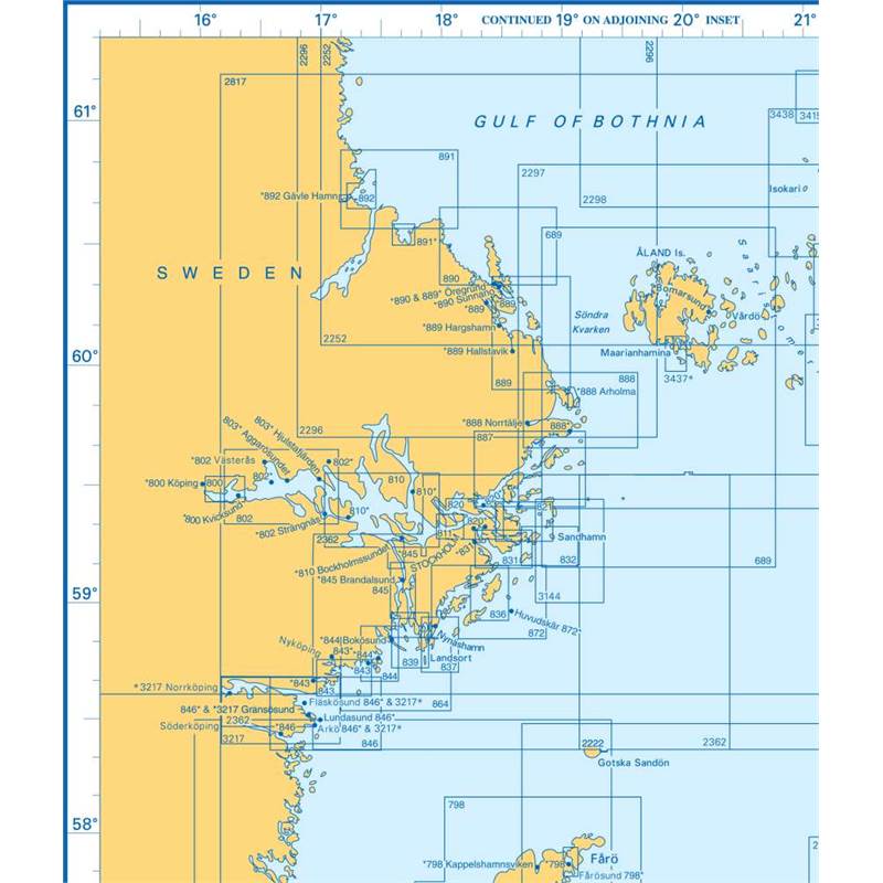 Admiralty Charts - Baltic Sea - Gulf of Finland - Gulf of Bothnia D2 49 ...