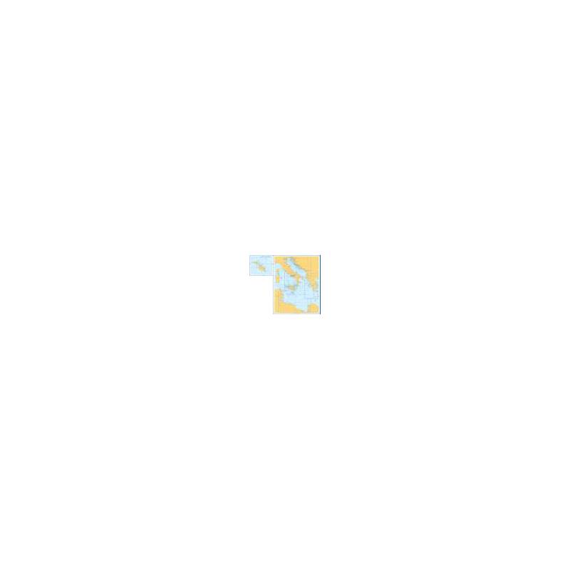 Admiralty Charts - Central Mediterranean Sea and Adriatic Sea E2 57-2