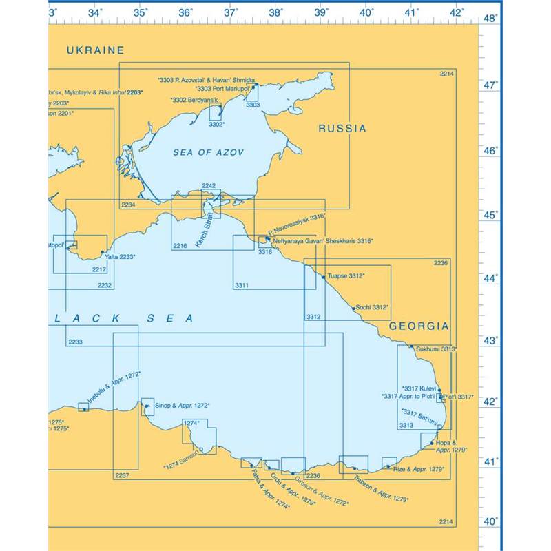 Admiralty Charts Eastern Mediterranean Sea And Black Sea F 59-5