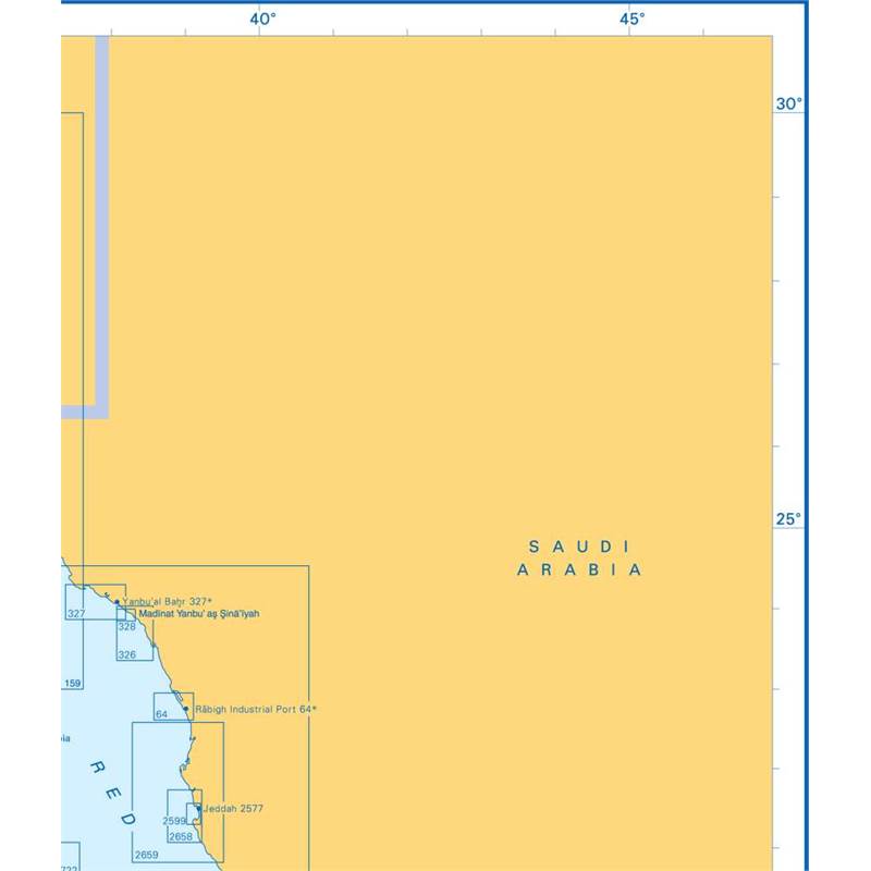 Admiralty Charts Red Sea H2 73-5