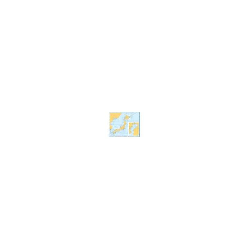 Admiralty Charts Russia (Pacific Coast), Eastern Korea, Japan And Tokyo Wan L 97-2