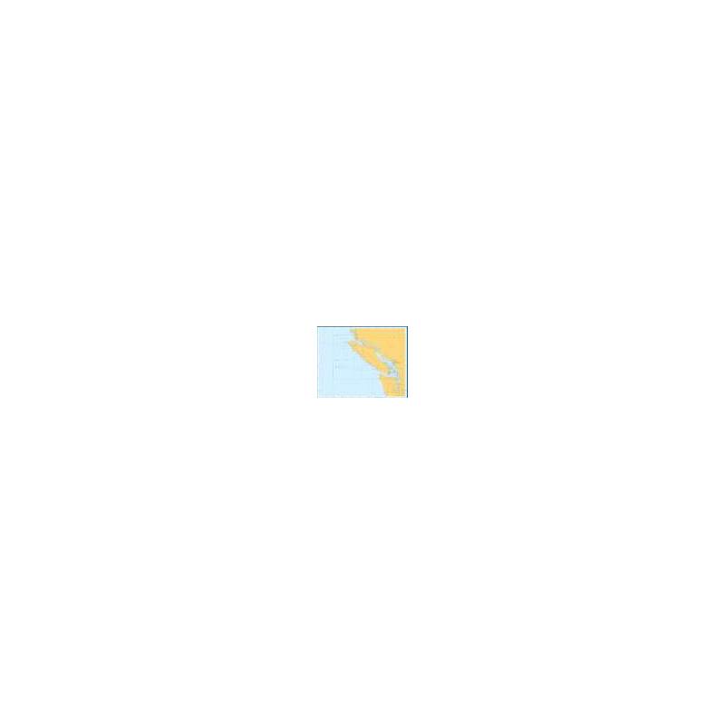 Admiralty Charts British Columbia And Washington — Queen Charlotte Sound To Grays Harbour Q1 123-2