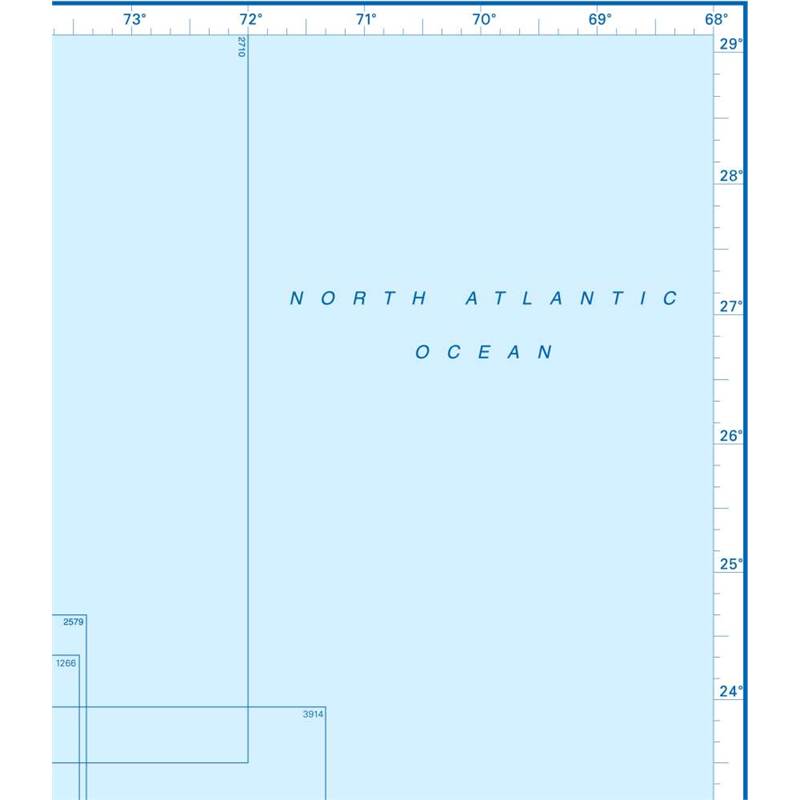 Admiralty Charts West Indies, Bahamas to Dominican Republic, Cuba and Jamaica T2 139-5