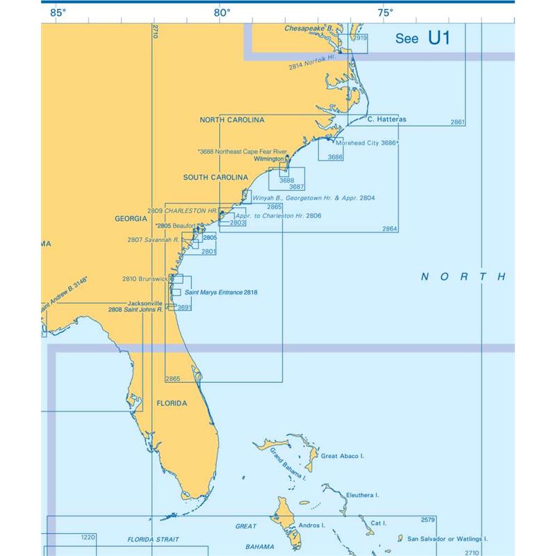 Admiralty Charts West Indies And Central America And Bermuda Islands T 135-4